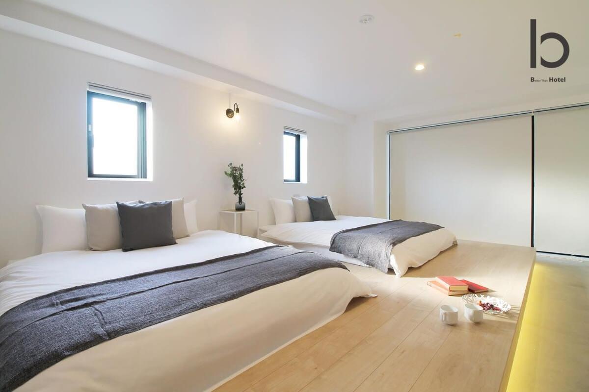 Bhotel Heiwaodori 702 - Huge Apt In Famous Hiroshima Dori For 6P מראה חיצוני תמונה